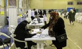 مرکز واکسیناسیون نمایشگاه بین‌المللی قزوین تا ساعت ۲۴ فعال است