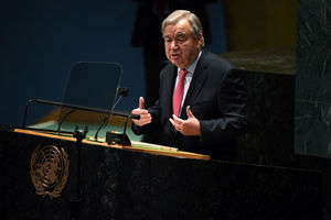 هفتاد و ششمین مجمع عمومی سازمان ملل با سخنرانی گوترش آغاز شد