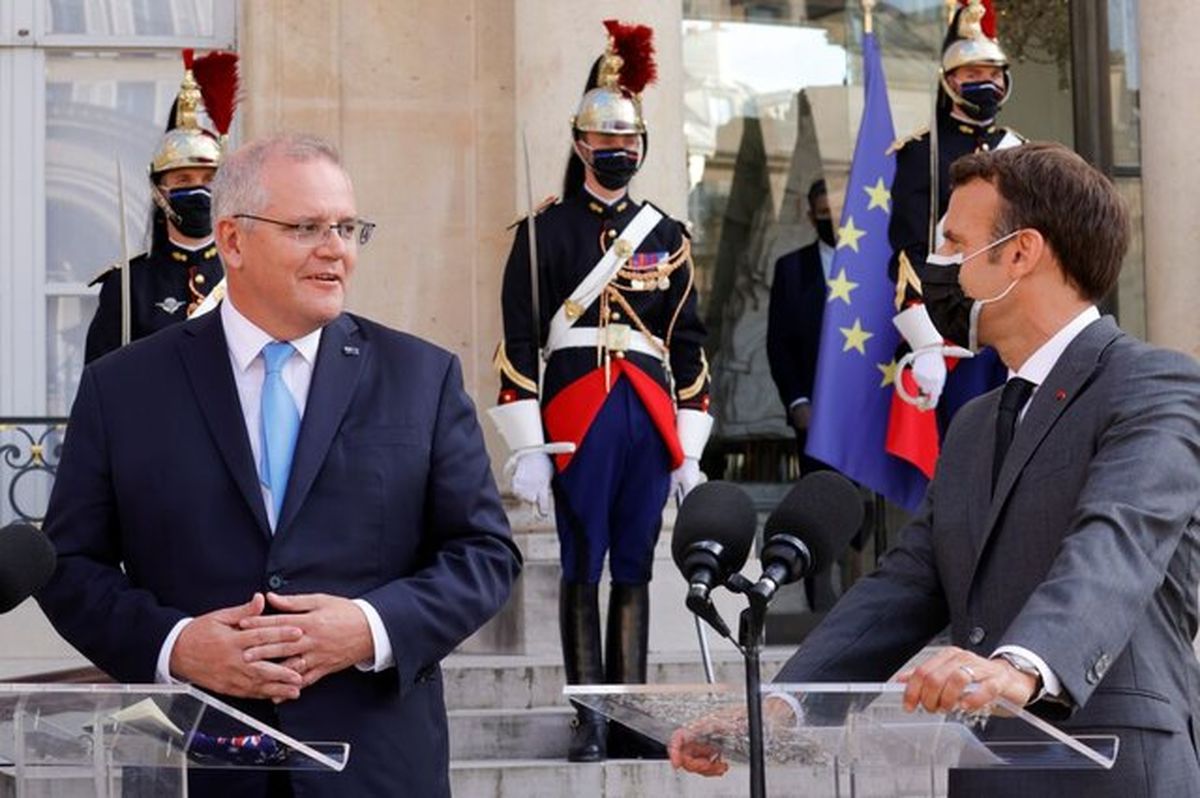 نخست وزیر استرالیا فعلا نمی‌خواهد با ماکرون دیدار کند