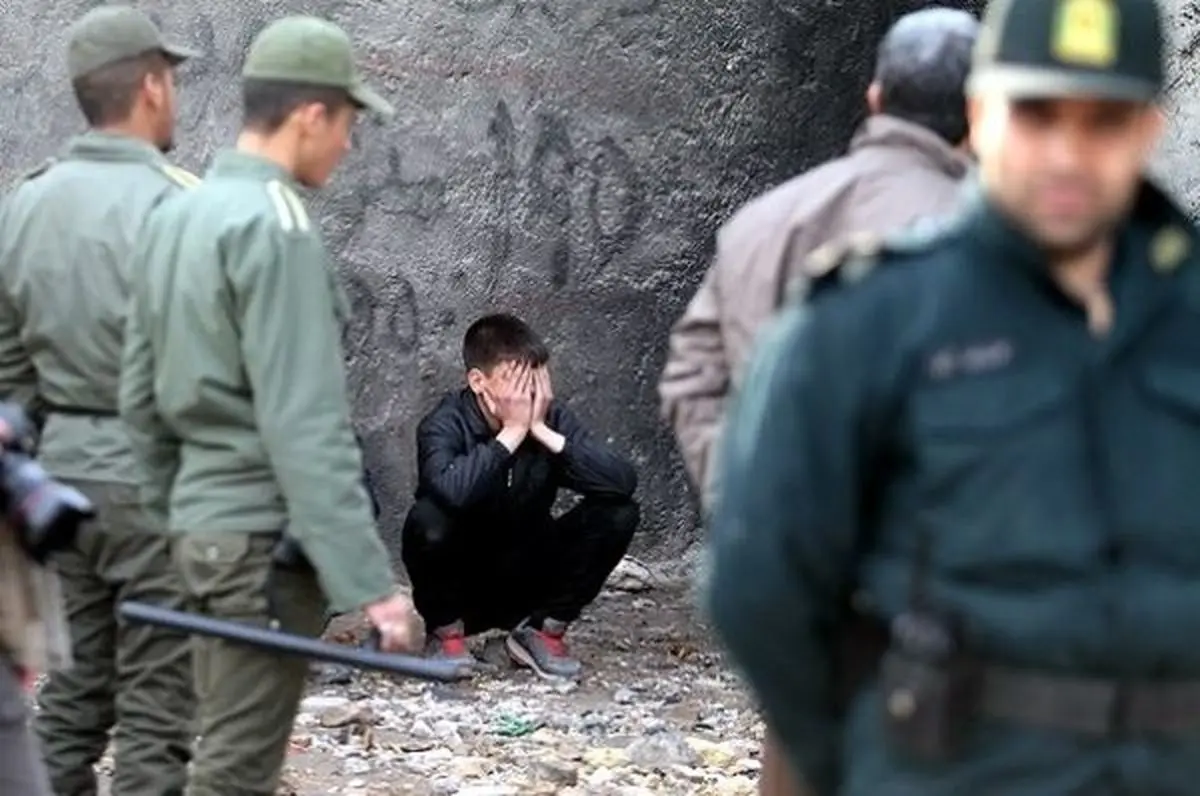 دستگیری گلر نفت تهران در طرح جمع آوری معتادان خیابانی