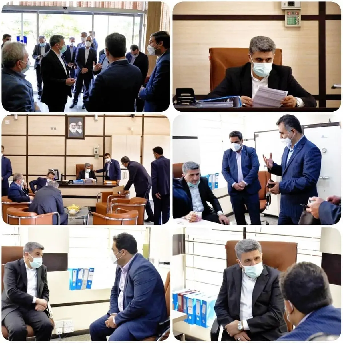 بازدید مدیرعامل بانک صادرات ایران از شعب استان کرمان