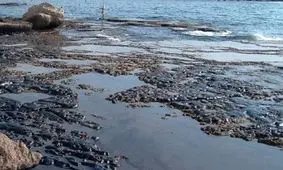 آلودگی نفتی گسترده در سواحل بندر ماهشهر