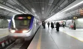 خودکشی نافرجام در متروی سهروردی