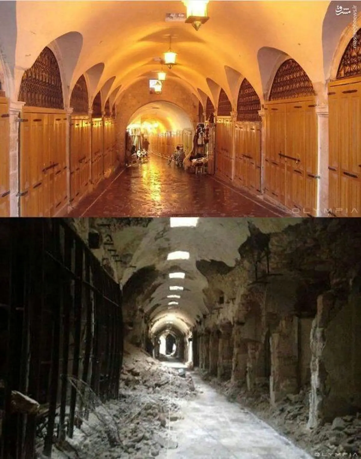 فیلم/ ویرانی‌های حلب پس از آزادی