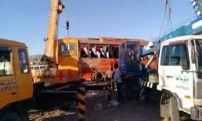 آخرین اخبار از واژگونی اتوبوس دانش آموزان هرمزگان