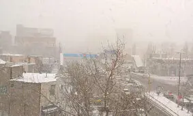 کولاک اردبیل را فراگرفت