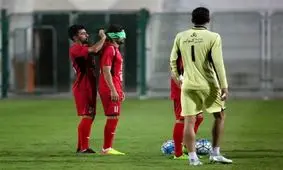 گزارش تصویری/ پنالتی زدن پرسپولیسی‌ها با چشمانی بسته