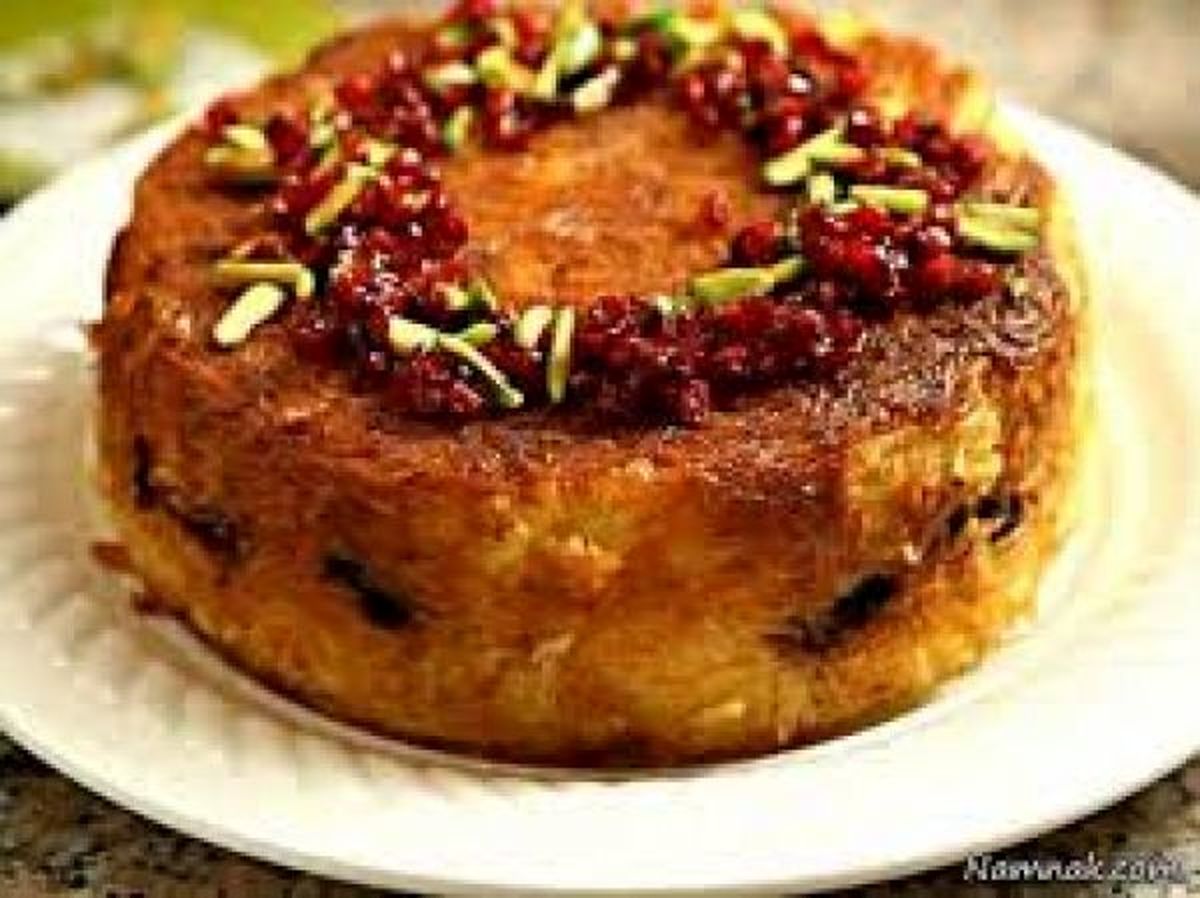 طرز تهیه ته چین مرغ و بادمجان شیرازی