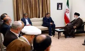 رهبر انقلاب در دیدار با دبیرکل جنبش جهاد اسلامی فلسطین و هیأت همراه: رژیم صهیونیستی ۲۵ سال آینده وجود نخواهد داشت