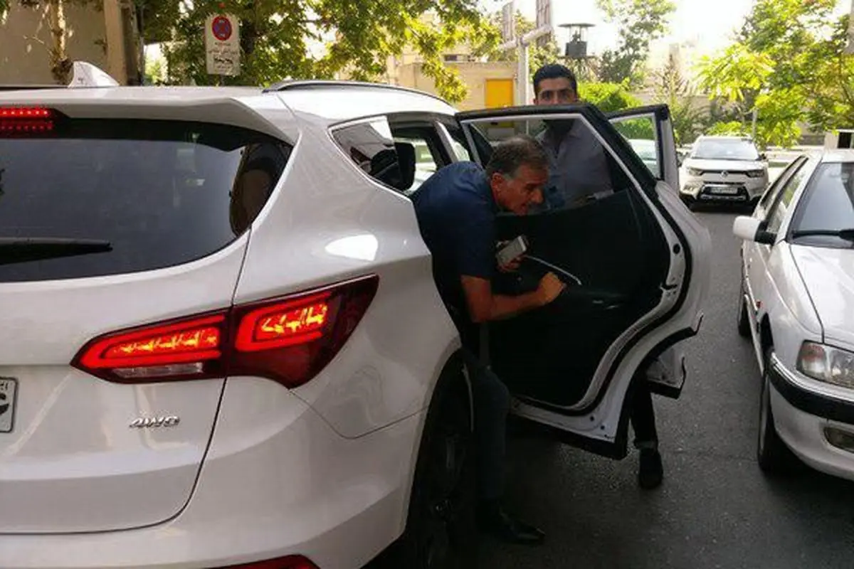 کی‌روش برای دیدار با تاج به فدراسیون رفت+عکس