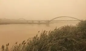 میزان گرد و غبار در اهواز به ۳ برابر حد مجاز رسید