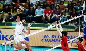 ایران، ژاپن را شکست داد/ تلاش برای رسیدن به نخستین سکوی جهانی