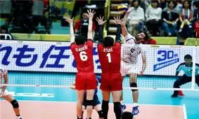 غفور امتیاز آور ترین بازیکن ایران برابر ژاپن شد