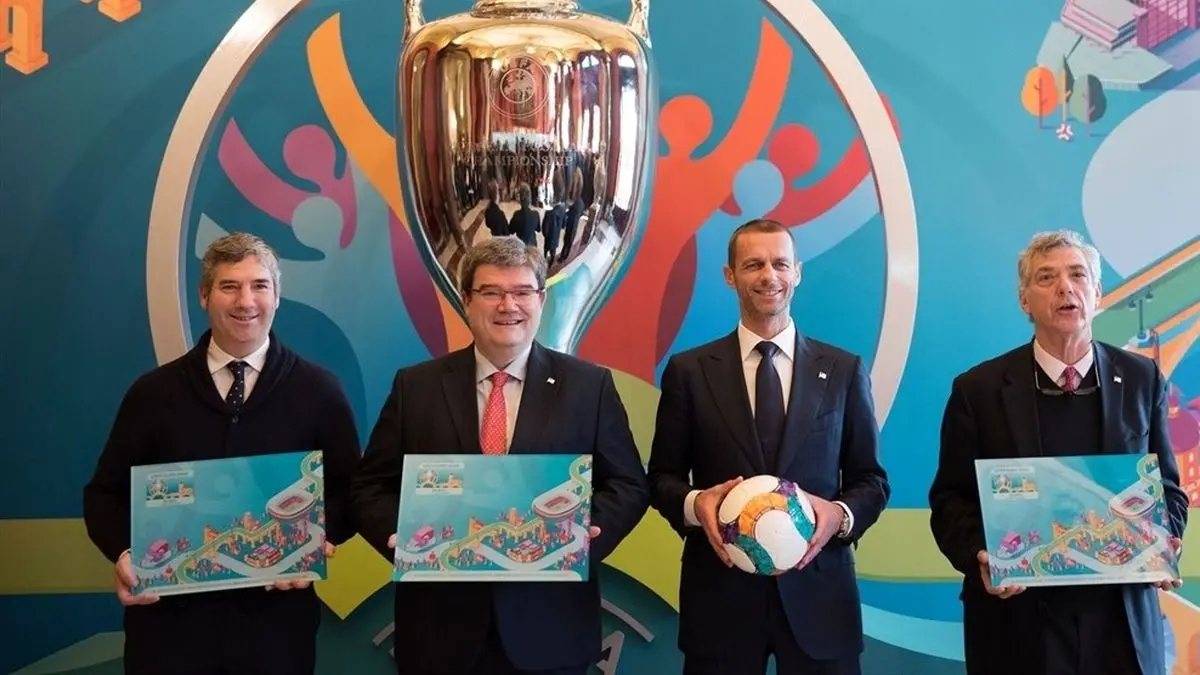 لوگوی یورو 2020 رونمایی شد