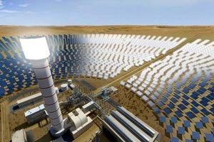 5 هزارمگاوات برق در بزرگترین پارک خورشیدی دنیا تولید می شود