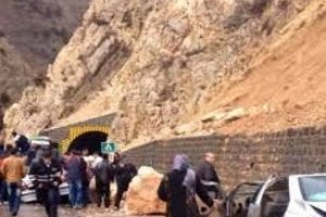 ۲ کشته در ریزش تونل گردنه چری در شهرستان کوهرنگ