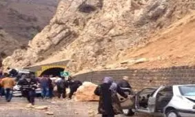 ۲ کشته در ریزش تونل گردنه چری در شهرستان کوهرنگ