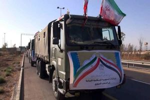 داعش به کاروان کمک های مردمی ایران حمله کرد