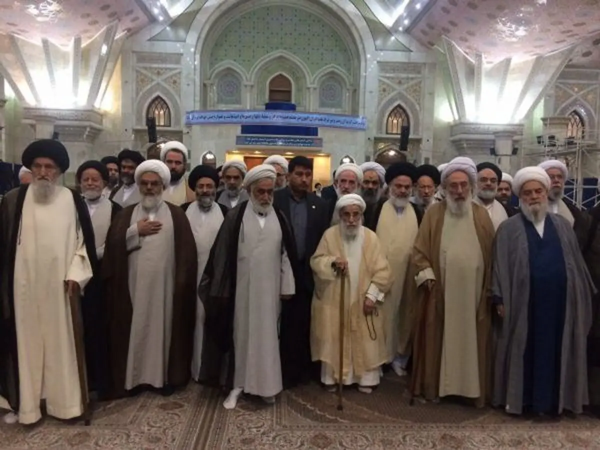 تجدید میثاق اعضای مجلس خبرگان رهبری با امام راحل