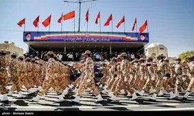 رژه نیروهای مسلح در تهران و سراسر کشور آغاز شد