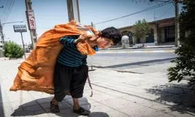 توییت رضا شیران خراسانی در خصوص کودکان کار