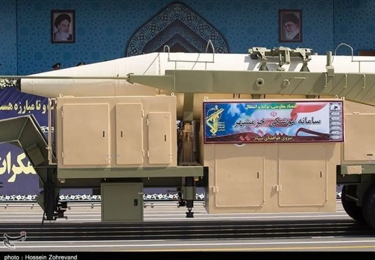 فیلم/ آزمایش موشک بالستیک خرمشهر