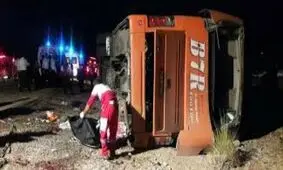 راننده خواب آلود عامل مرگ دانش‌آموزان هرمزگانی
