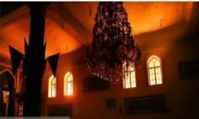 وقوع آتش سوزی در جوار هیات عزاداری