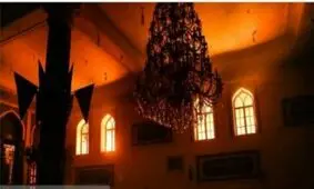 وقوع آتش سوزی در جوار هیات عزاداری
