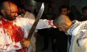 نظر 10 مرجع تقلید درباره قمه زنی / مقام معظم رهبری: قمه زنی در هیچ حالتی جایز نیست