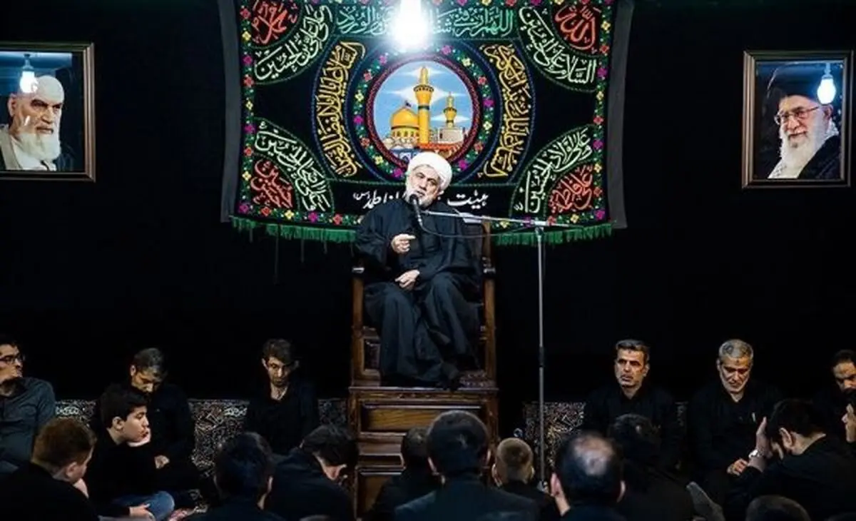 گزارش تصویری/ عزداران حسینی در هیات بنی فاطمه