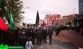 حال و هوای تاسوعای حسینی در لاهه هلند