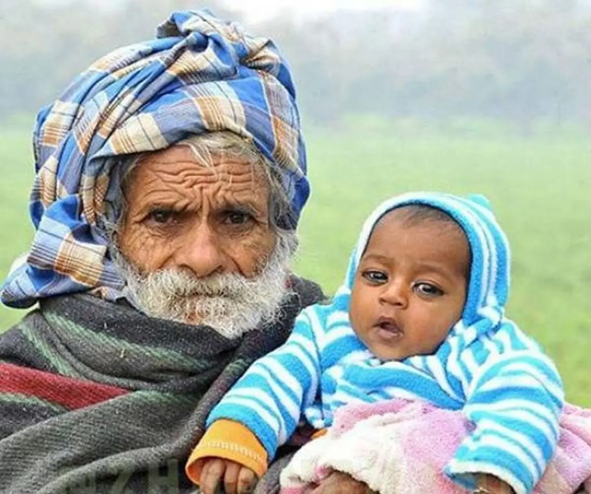 پیرترین پدر جهان