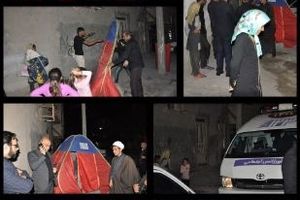 حمایت مردم از بانوی چادر نشین مشهدی