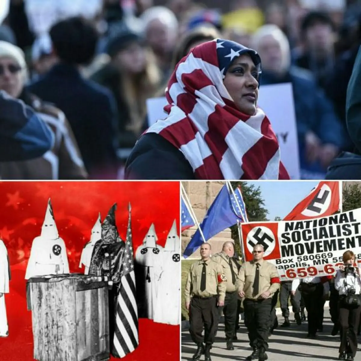 گزارش ایندیپندنت از آمریکای ترامپ / وقتی سفید پوستان آمریکایی خطرناک تر از مسلمانانند