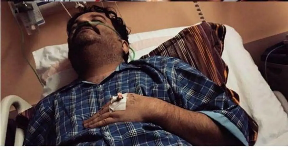 مهراب قاسمخانی بستری شد/ دلیل: خنده زیاد به خاطر یک تبلیغ داخلی