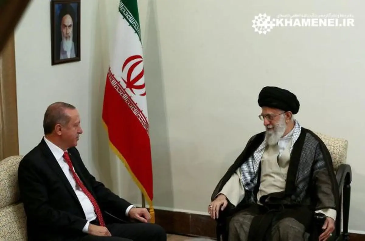 اردوغان با رهبرانقلاب دیدار کرد