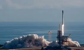 موشک فالکون، ماهواره مخابراتی به فضا فرستاد