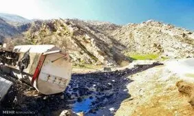 تکرار حادثه برای نفتکش‌ها در پلدختر/ اراضی کشاورزی با طلای سیاه نابود شد