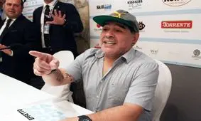 اتفاق عجیب در رختکن تیم مارادونا