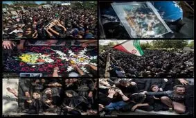 اهورا کودک ۲.۵ ساله گیلانی در آرامگاه ابدی اش آرام گرفت