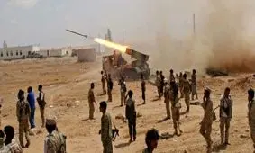 موشک باران مواضع مزدوران سعودی در نجران یمن