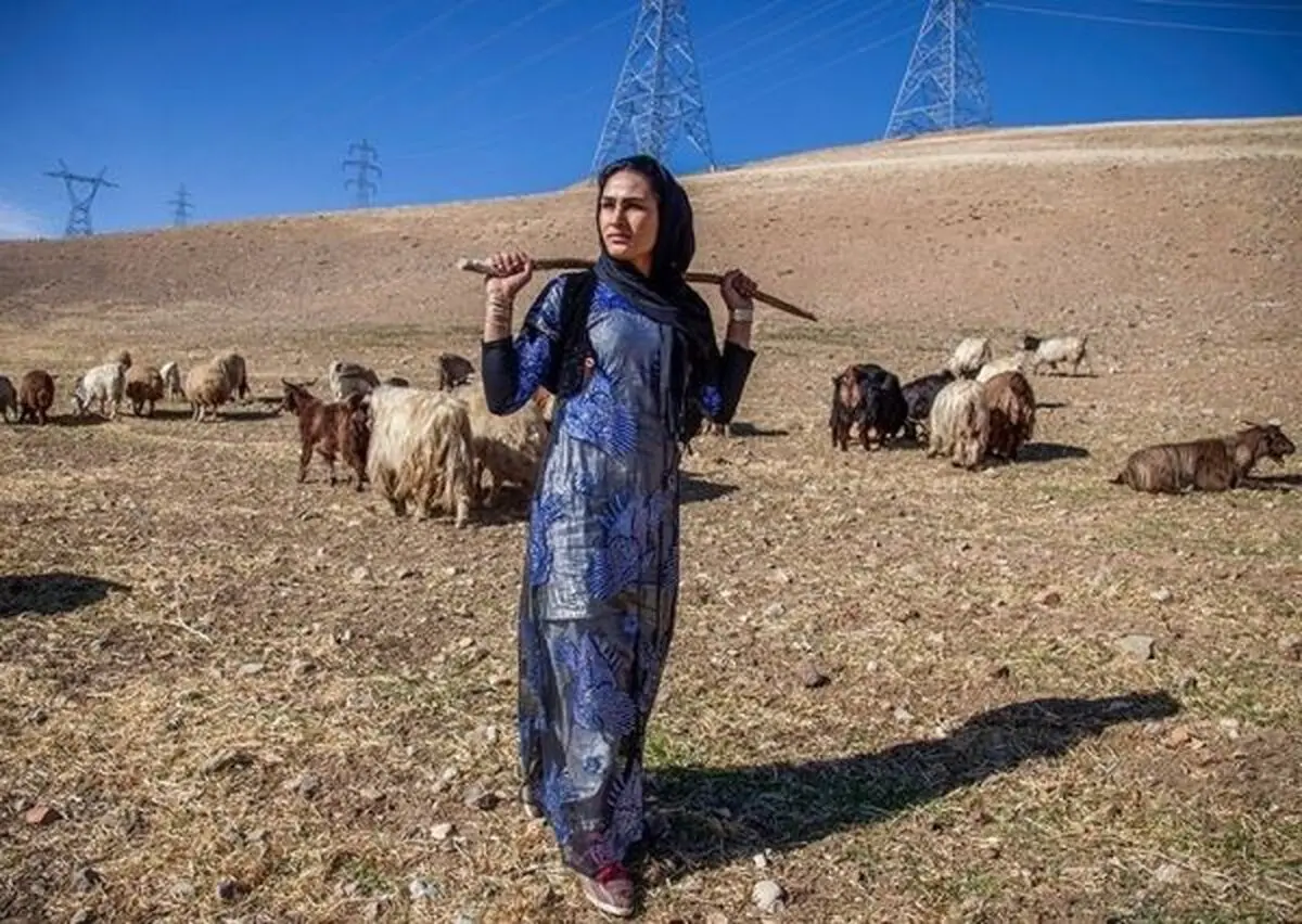 گزارش تصویری/ دختر کوچ نشین، قهرمان کیک بوکسینگ ایران