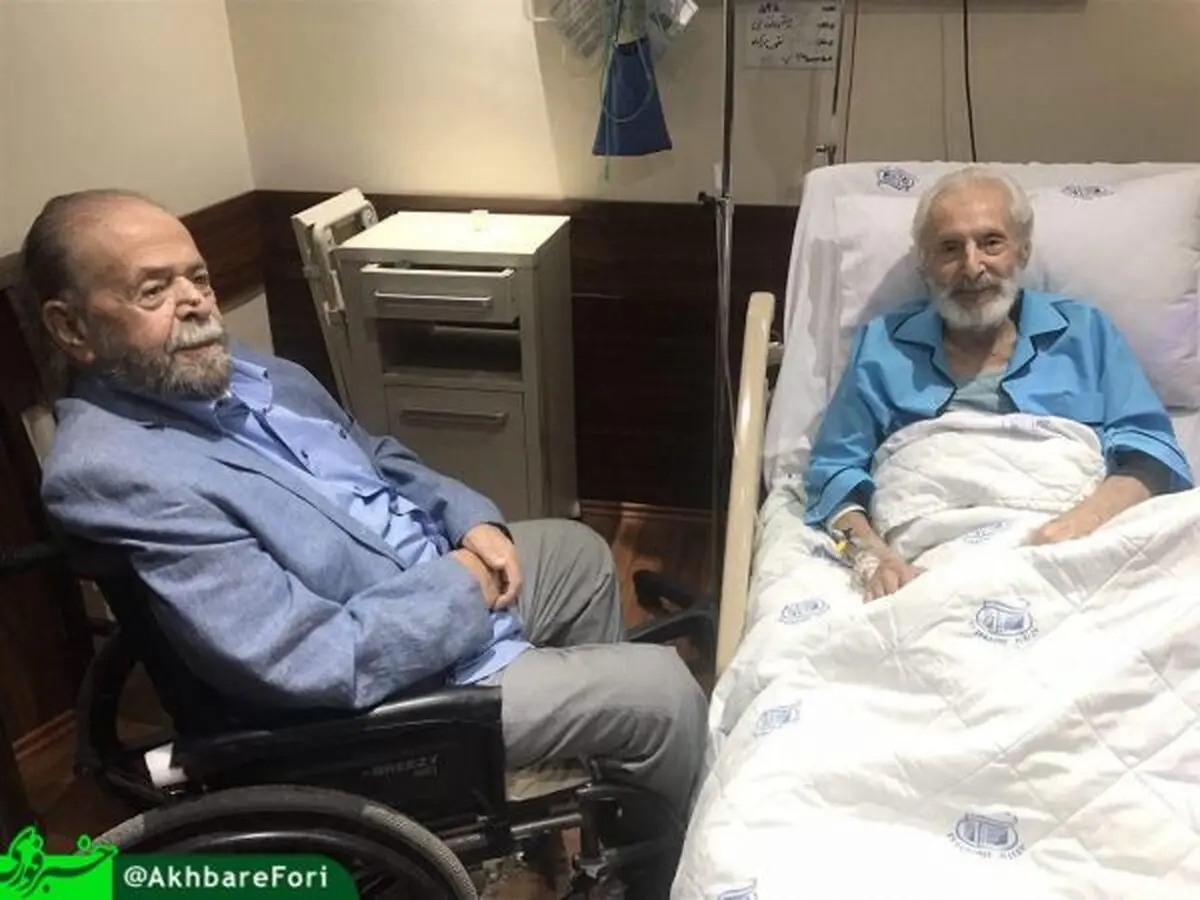 کشاورز به دیدن جمشیدمشایخی رفت