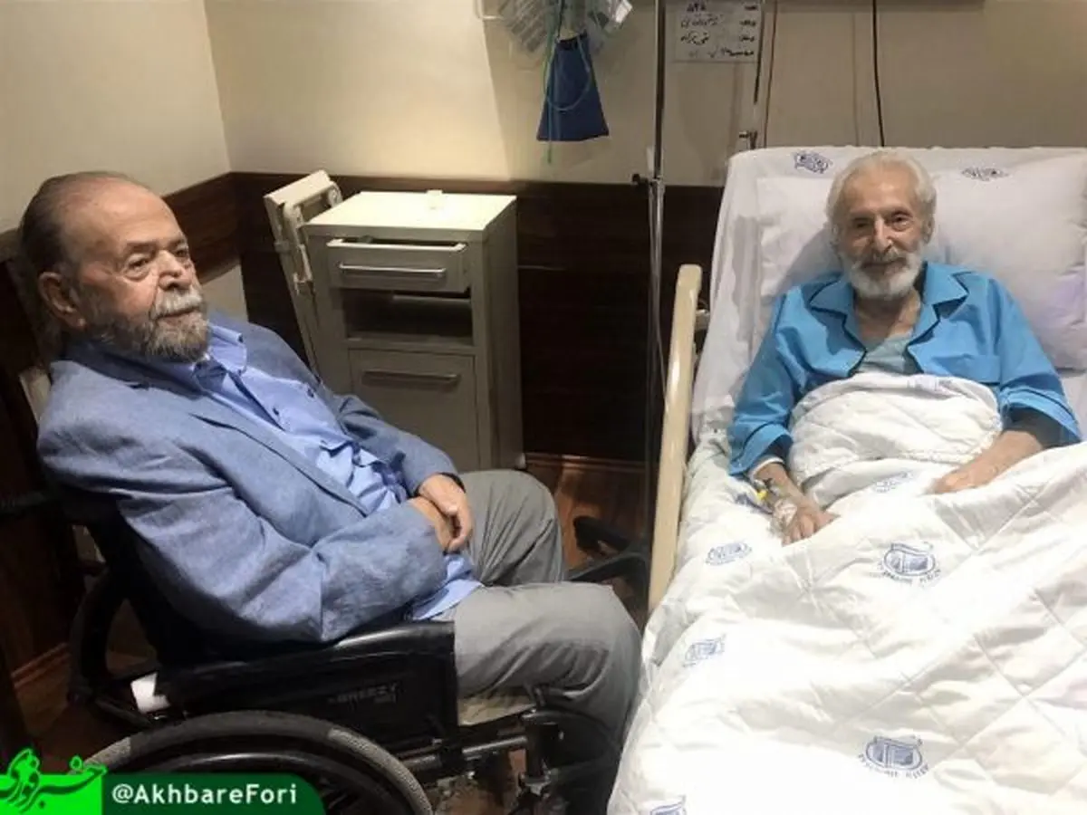 کشاورز به دیدن جمشیدمشایخی رفت