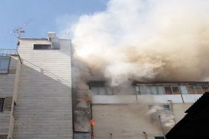 آتش‌سوزی بیمارستان خیریه سیدالشهدا در خیابان ۱۵ خرداد/آتش خاموش شد/اعزام ۶ بیمار به مراکز درمانی