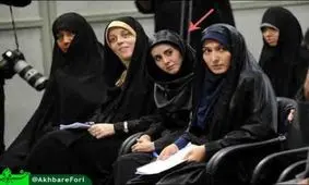 دختر خاص ديدار نخبگان با رهبري کيست؟