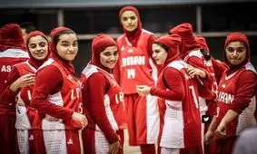 پیرزوی دختران بلند قامت ایران مقابل سریلانکا