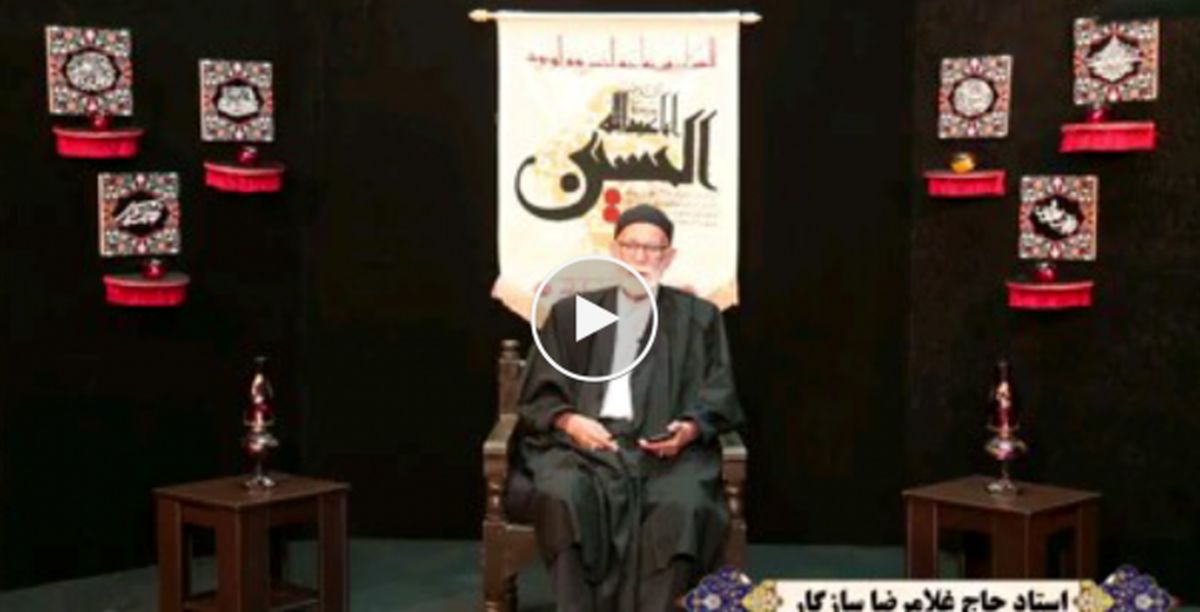 استاد حاج غلامرضا سازگار در وصف حضرت رقیه (س): محبتت خجلم کرده عمه دست بدار برای زلف به خون شسته شانه لازم نیست