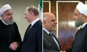 پیام‌های روحانی برای هم‌پیمانان ایران؛ از روسیه که قصد پیشتازی در سوریه دارد تا طرف‌های عراقی که به عربستان پناه برده اند